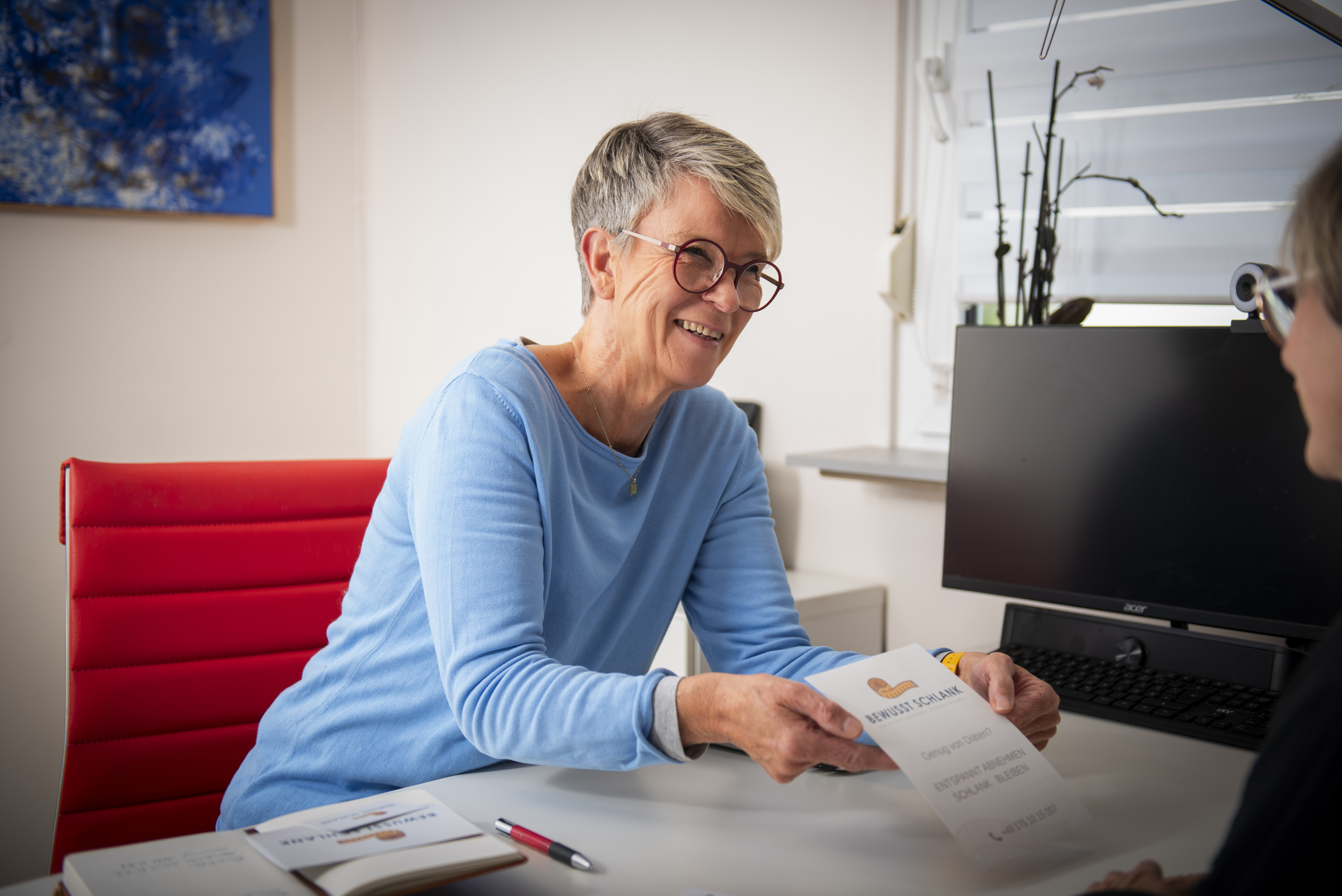 Impression aus dem Coaching von Petra Hillers